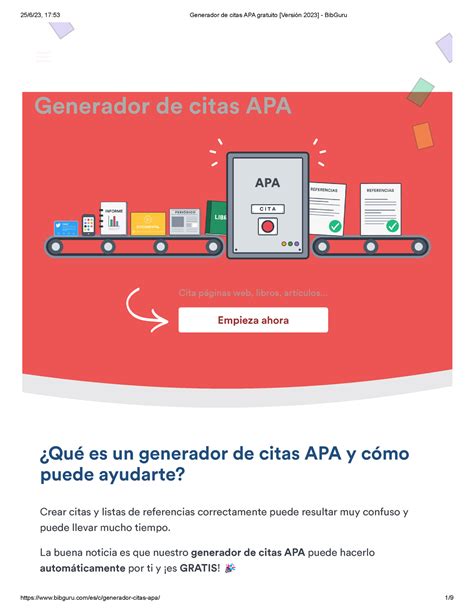 Generador de citas gratuito: APA, MLA y estilo。